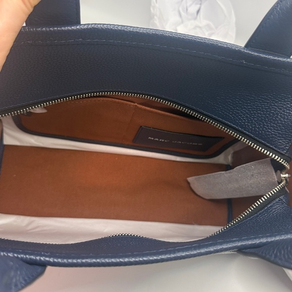 NEW MARC JACOBS medium tote bag dark blue color AUTHENTIC - Picture 11 of 13